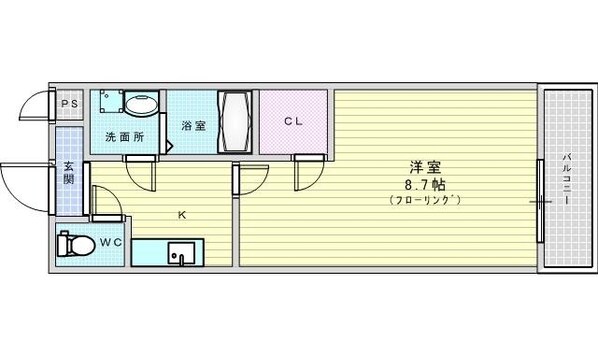 フジパレス吹田イースト1番館の物件間取画像